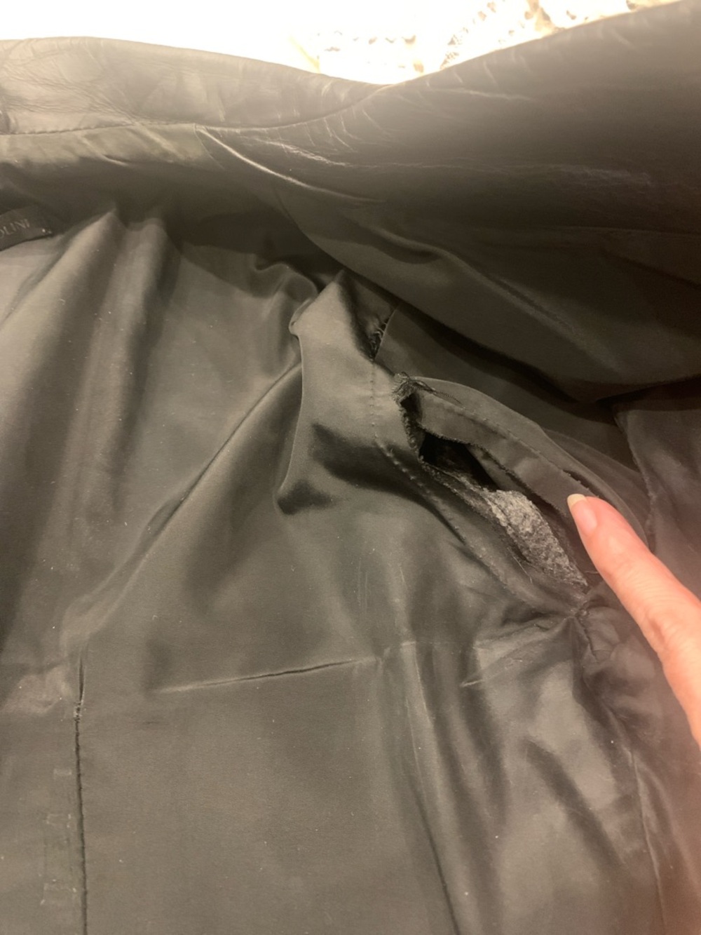 Tombolini leather jacket - Picture 12 of 13